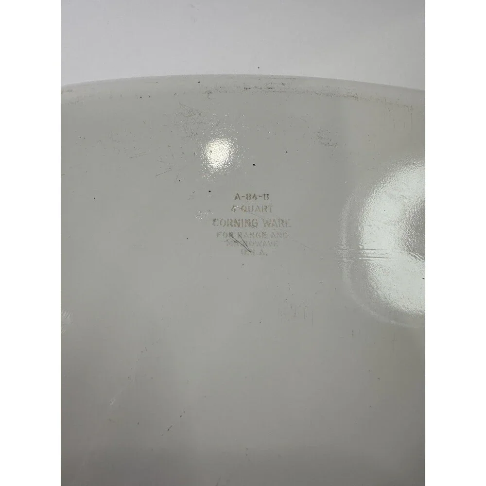 Corning Ware Spice of Life 4 Quart A-84-B L'Echalote La Sauge w/Pyrex Lid A-12-C